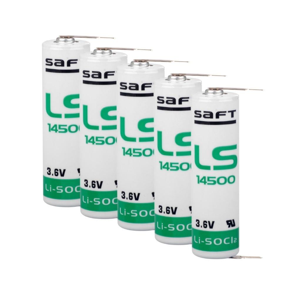Saft LS 14500 AA Size - 2PT Lithium Pil - 2 Pinli (5 Li Paket)