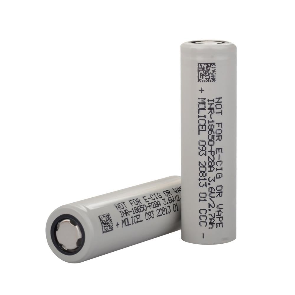 Molicel INR-18650-P28A - 3.7V 2800 mAh Li-ion Şarjlı Pil -35A
