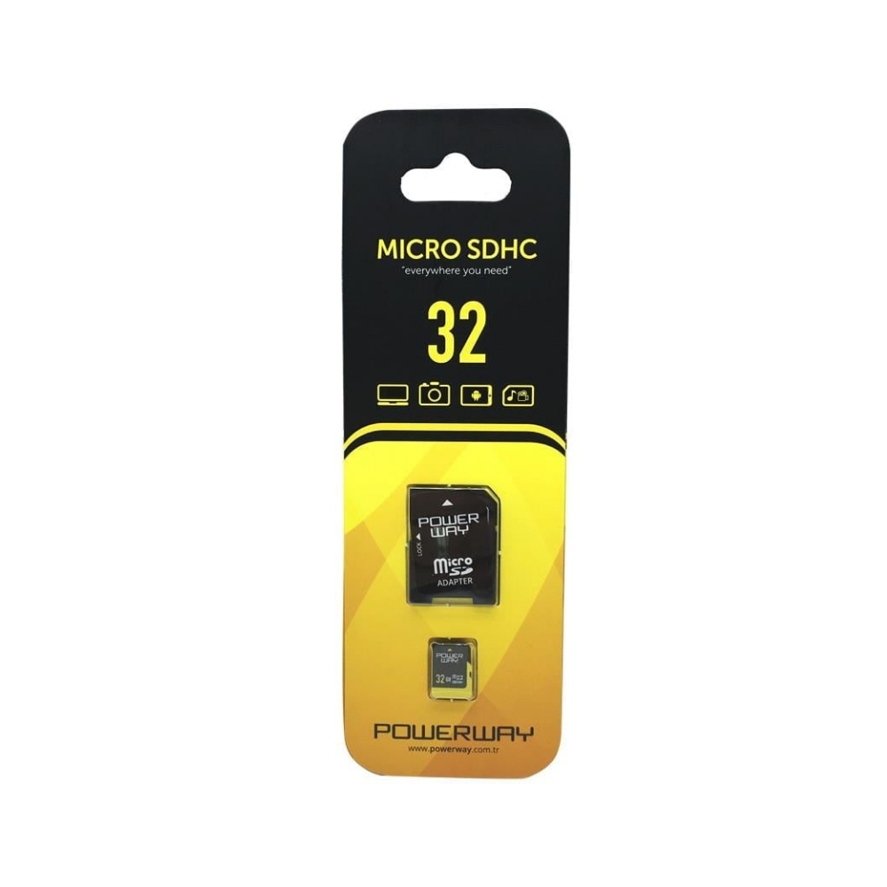 Powerway PWR-32 32 GB Micro SD Hafıza Kartı