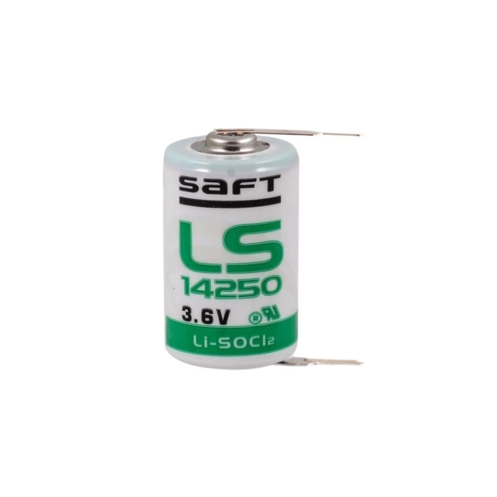 Saft LS14250 - 1/2 AA 3.6V Li-SOCI2 2PT Lithium Pil - 2 Pinli