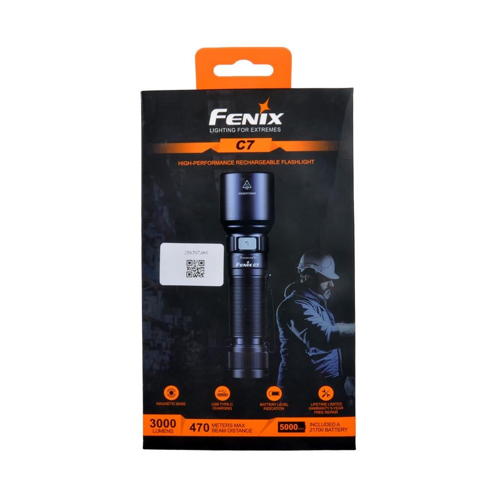 Fenix C7 3000 Lumen Şarjlı El Feneri (Mıknatıslı Kasa)