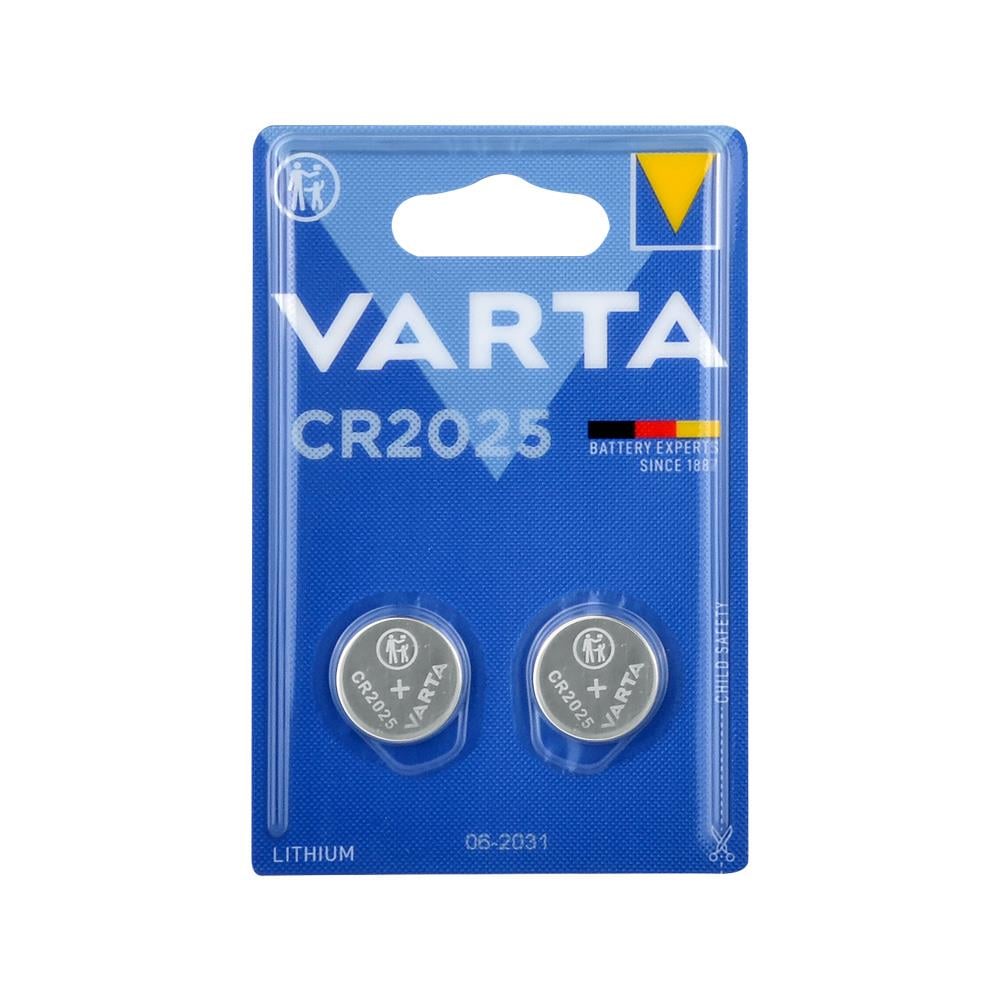 Varta 6025 Lithium CR2025 Pil 2li