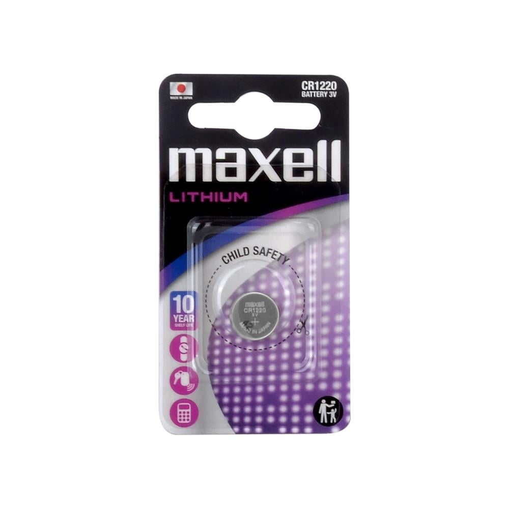 Maxell CR1220 Pil Tekli Blister