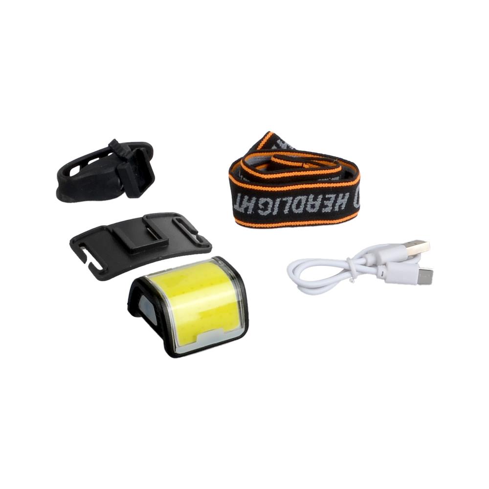 Panther PT-6053 Ledli Şarjlı Kafa + Bisiklet Feneri