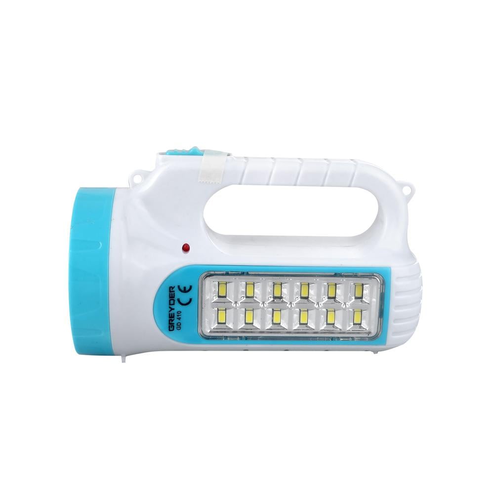 Greyder GD-410 Şarj Edilebilir Ledli El Feneri