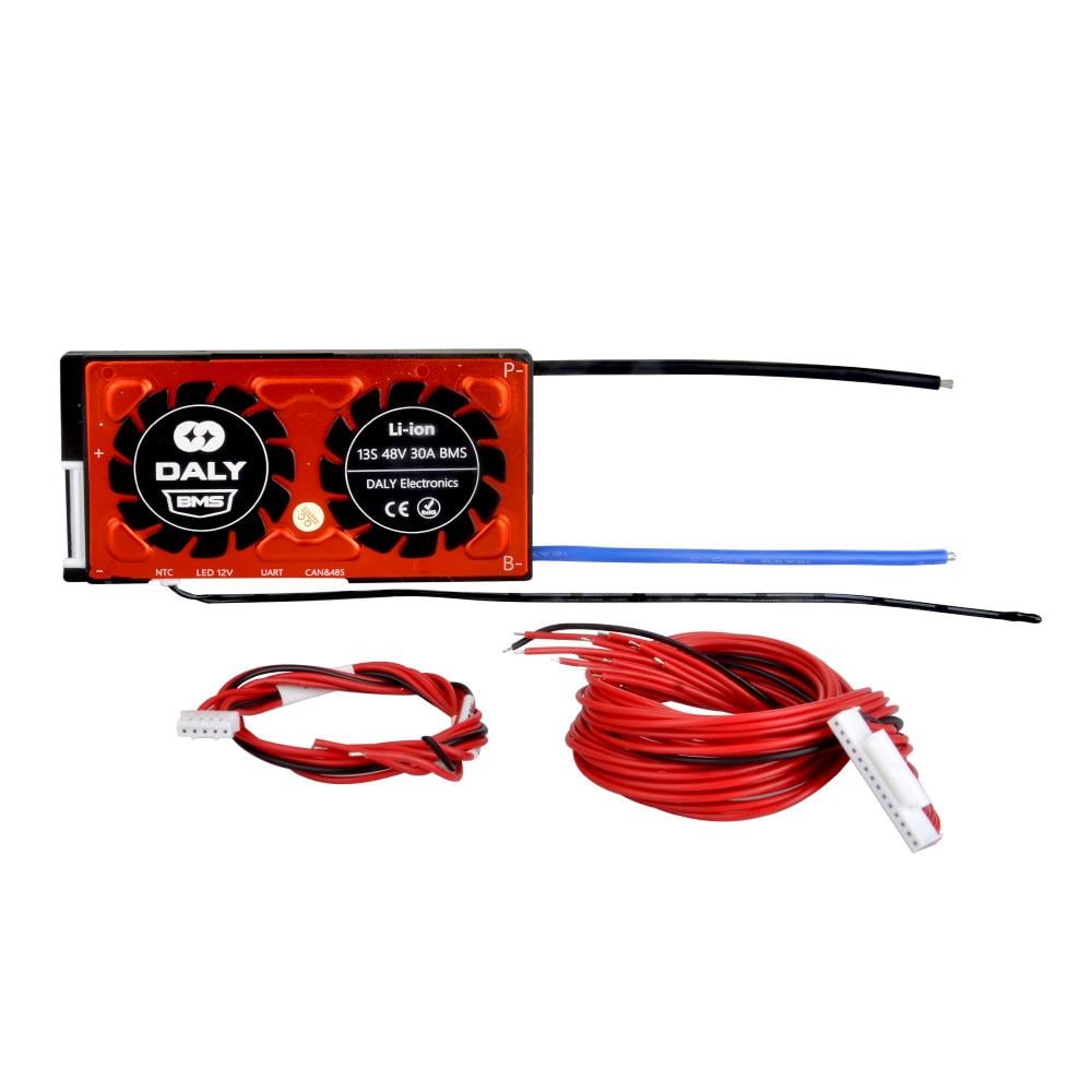 Daly - 13S - 48.1V 30A  - Li-ion Smart BMS - BT+Uart
