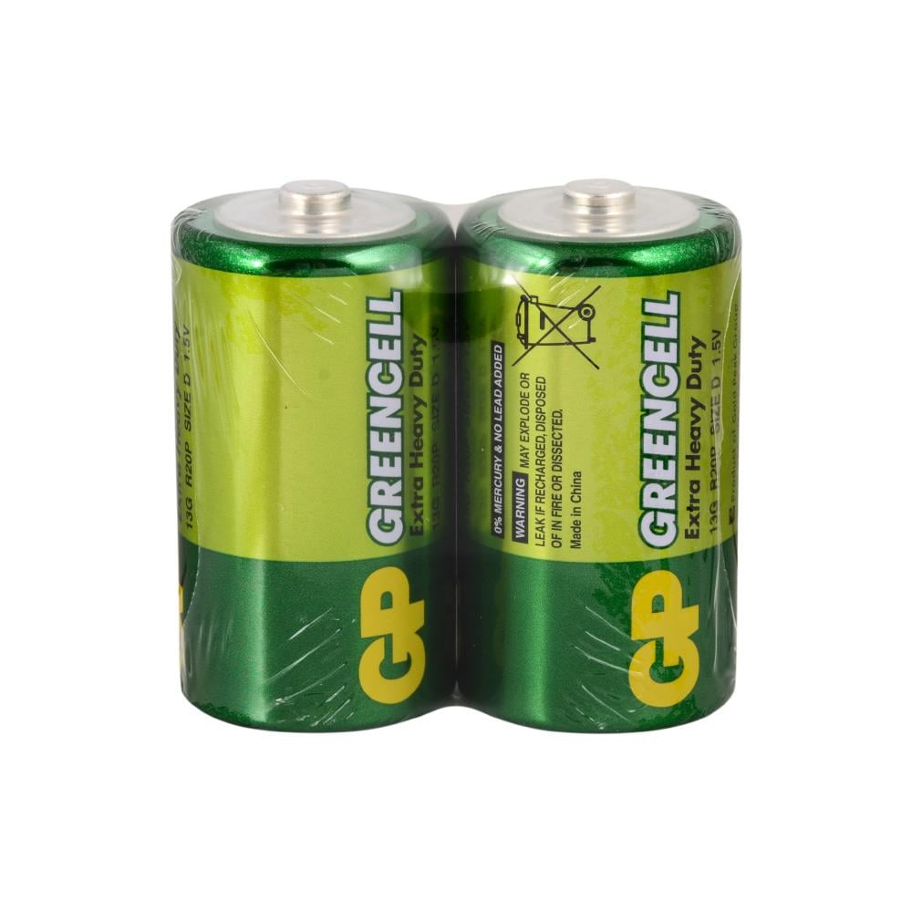 GP 13G R20 D Sizer Manganez Büyük Boy Pil 2'li