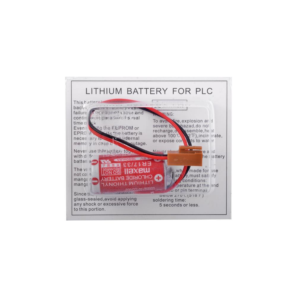 Maxell ER-17/33 3.6V Lithium Batarya Kablo - Konnektör