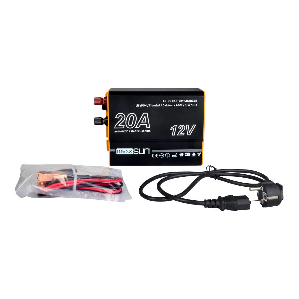 Mexxsun Akü Şarj Cihazı 12V-20A