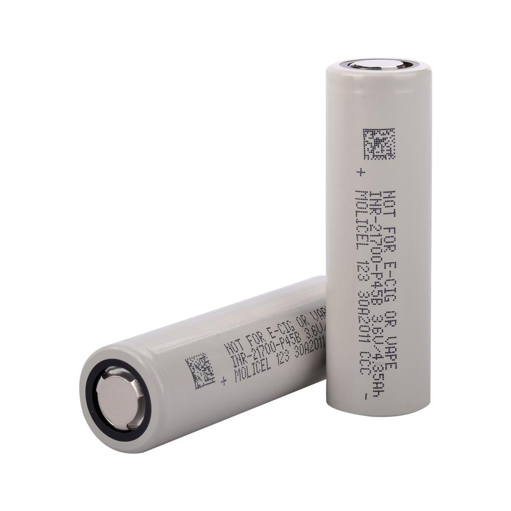 Molicel INR-21700-P45B - 3.7V 4500 mAh Li-ion Şarjlı Pil - 45A