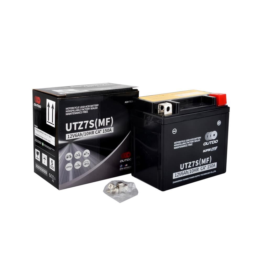 Outdo UTZ7S 12V 6 Ah Motosiklet Aküsü