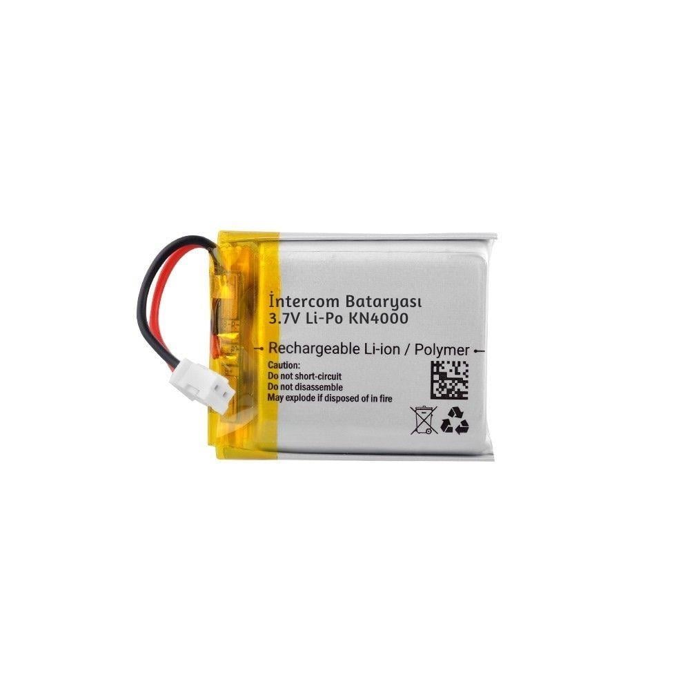 PB 3.7V 800 mAh Li-Po KN4000 İntercom Bataryası (Soketli)