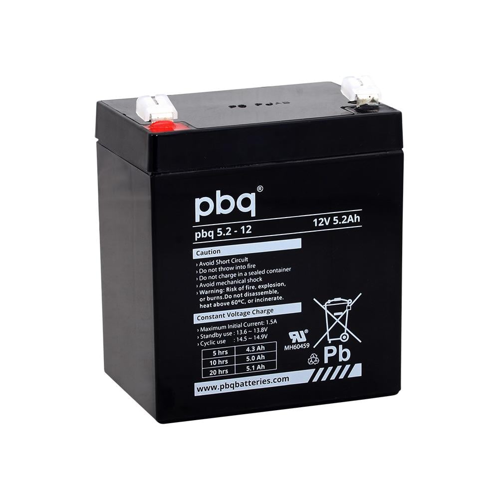 Pbq 12 V 5.2 Ah Bakımsız Kuru Akü