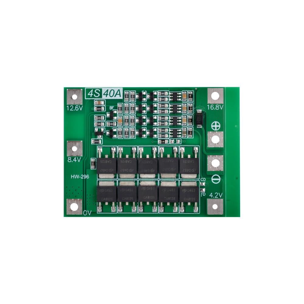 Power-Xtra - 4S - 14.8V 40A Li-ion BMS Devre