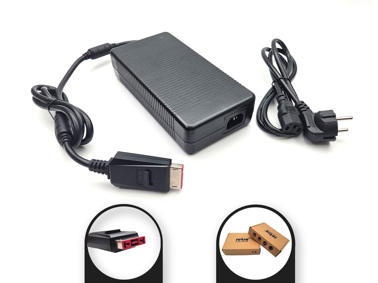 RETRO Asus 19.5V 16.9A 330W Dikdörtgen (USB Tip) 3 Pin Notebook Adaptör RPA-AC347