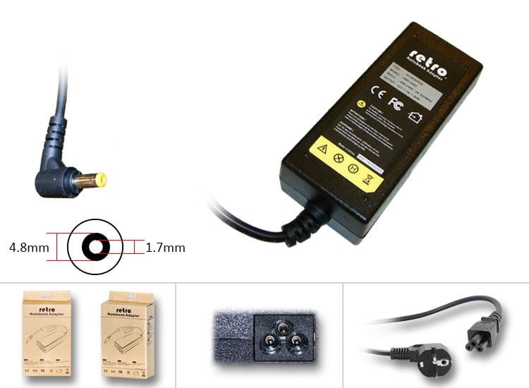 RETRO Asus Eee Pc 900, 1000 36W Notebook Adaptör RNA-AS02