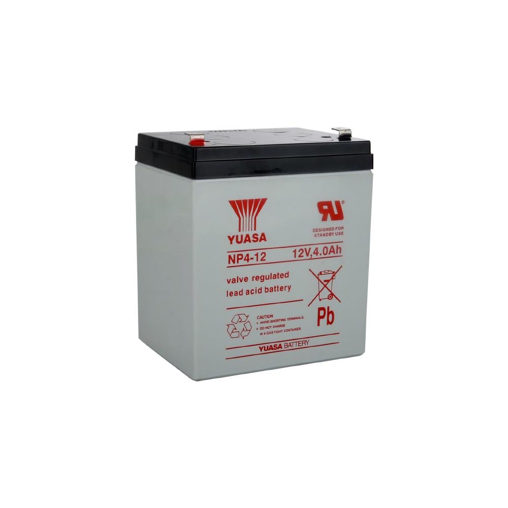 Yuasa NP4-12 - 12V 4 Ah Bakımsız Kuru Akü