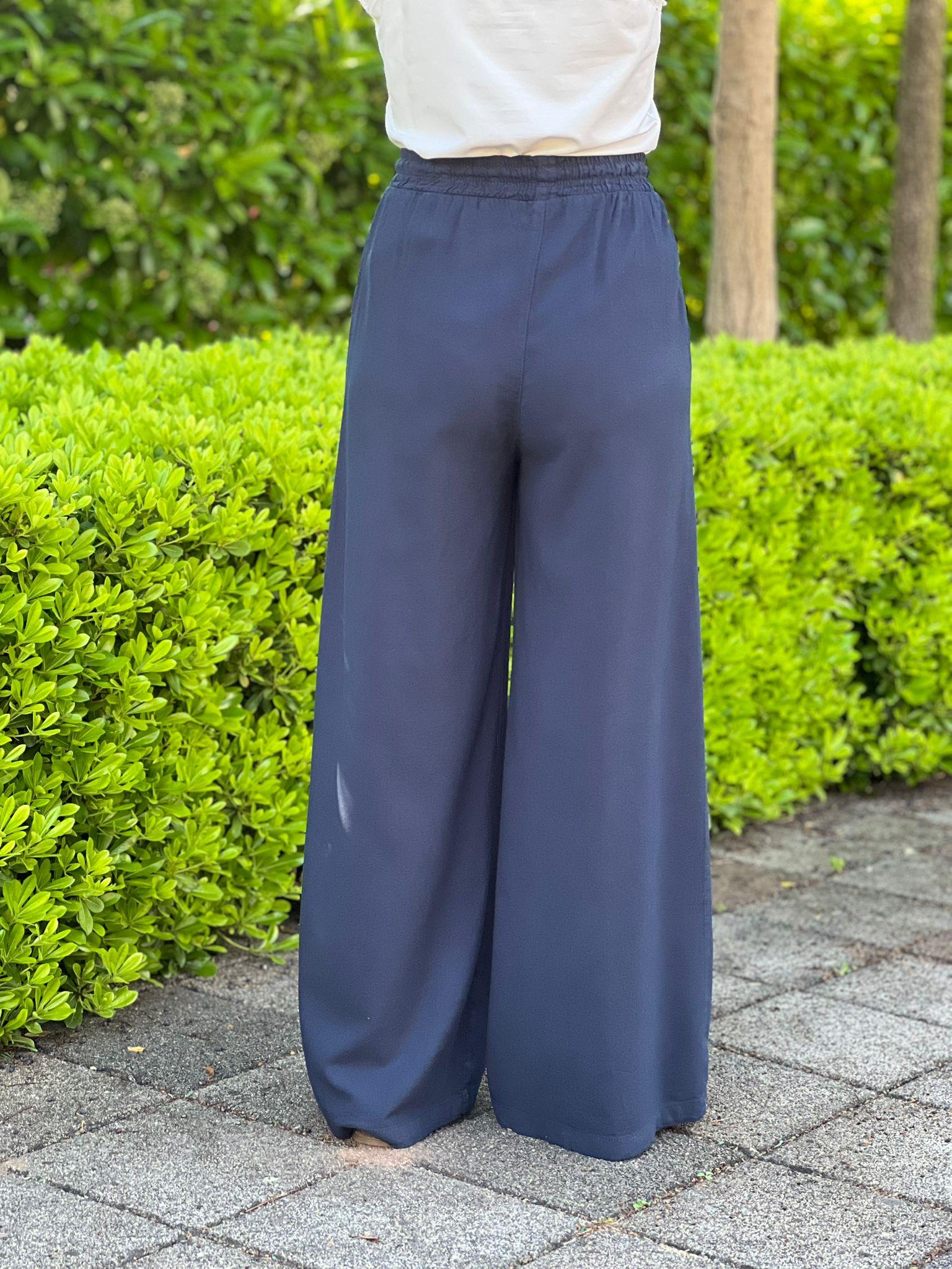 Bol Paça Gabardin Pantolon 5559 Lacivert