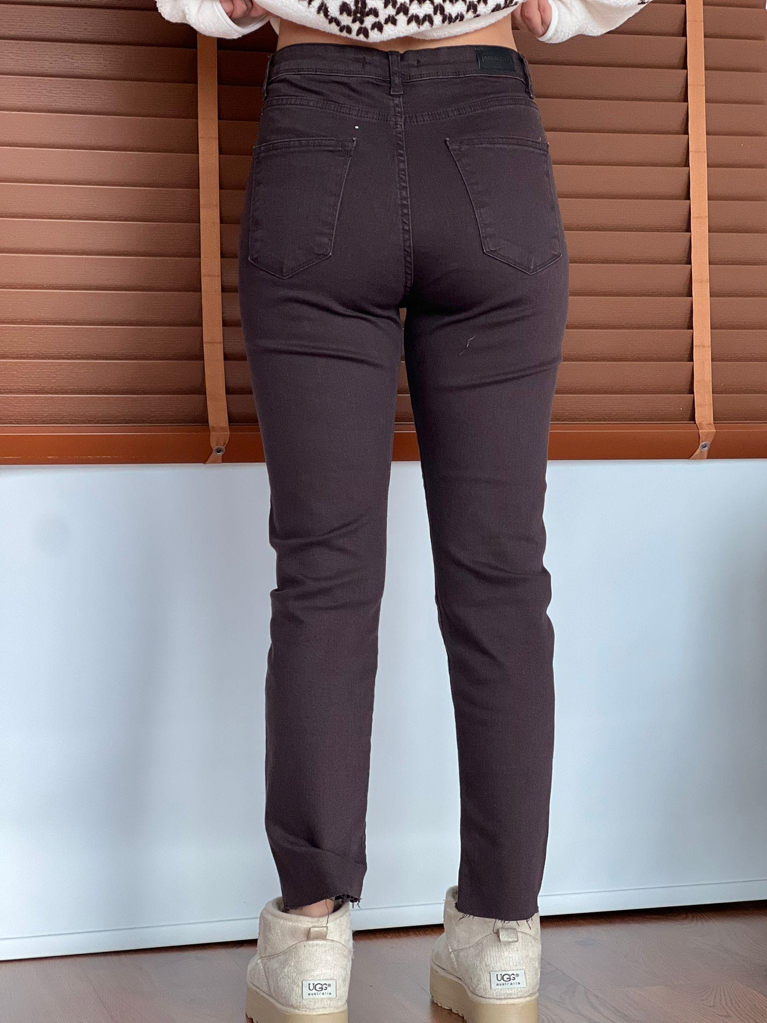 Boru Paça Pantolon 2192 Kahverengi