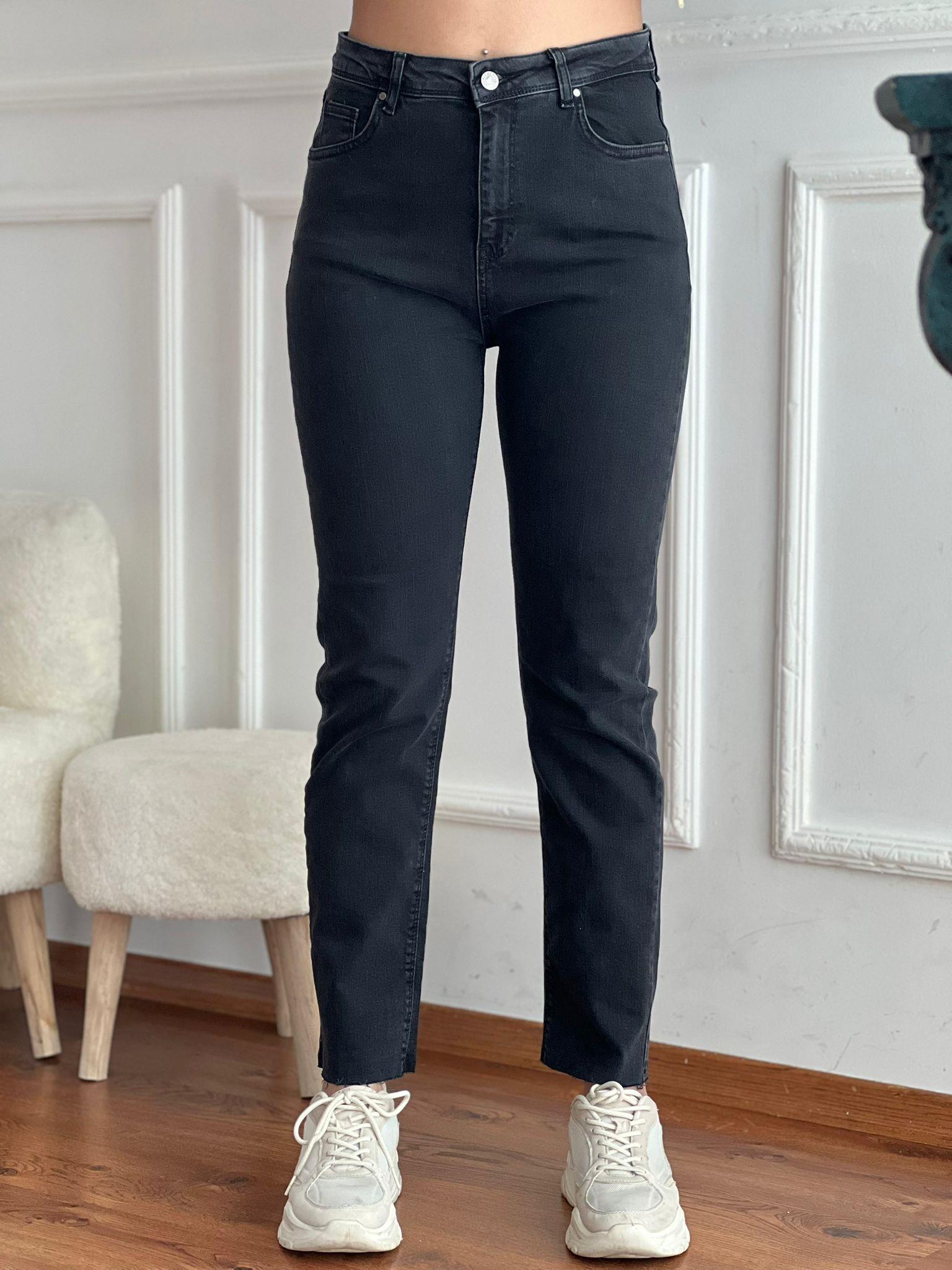 Boru Paça Pantolon 2192 Siyah