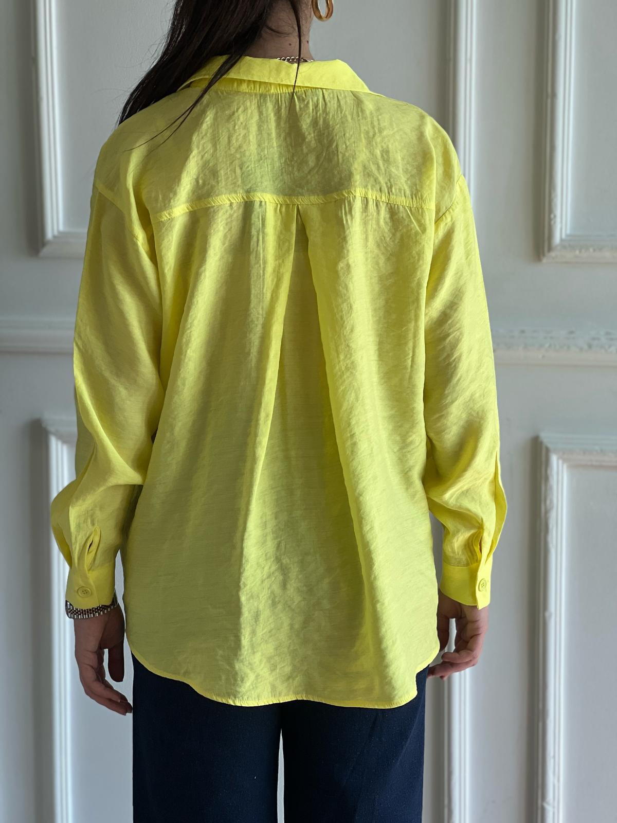 Cepli Salaş Gömlek 29624 Sarı