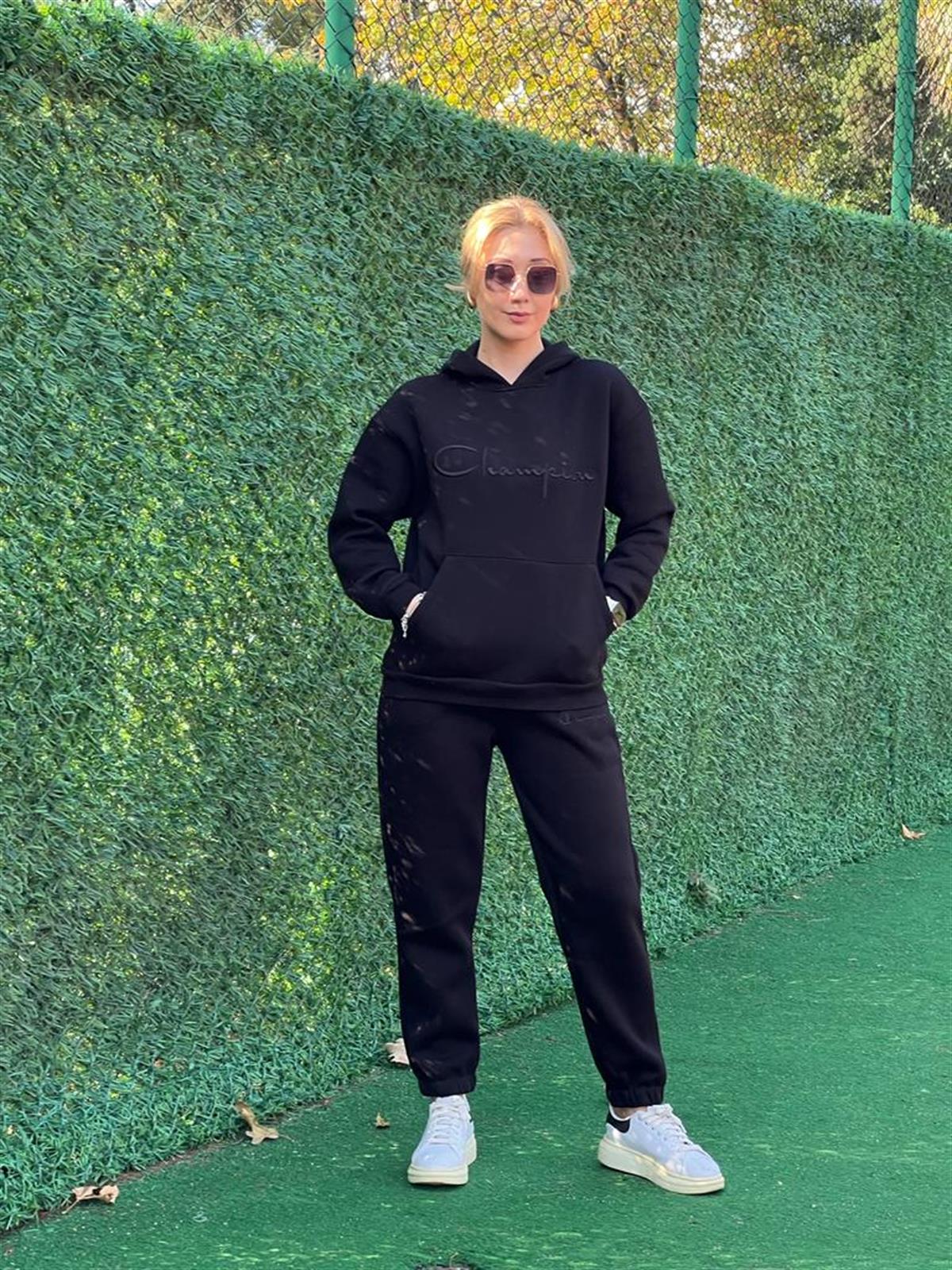 Champion Eşofman Takımı 5139 Siyah