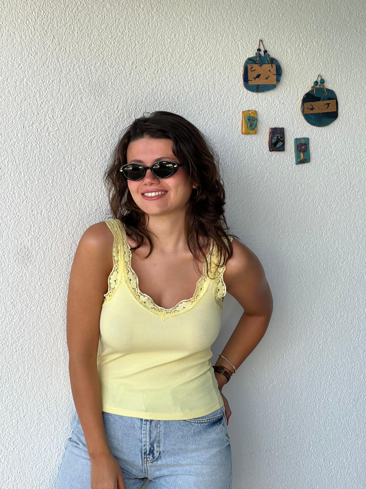 Dantelli Atlet 16631 Sarı