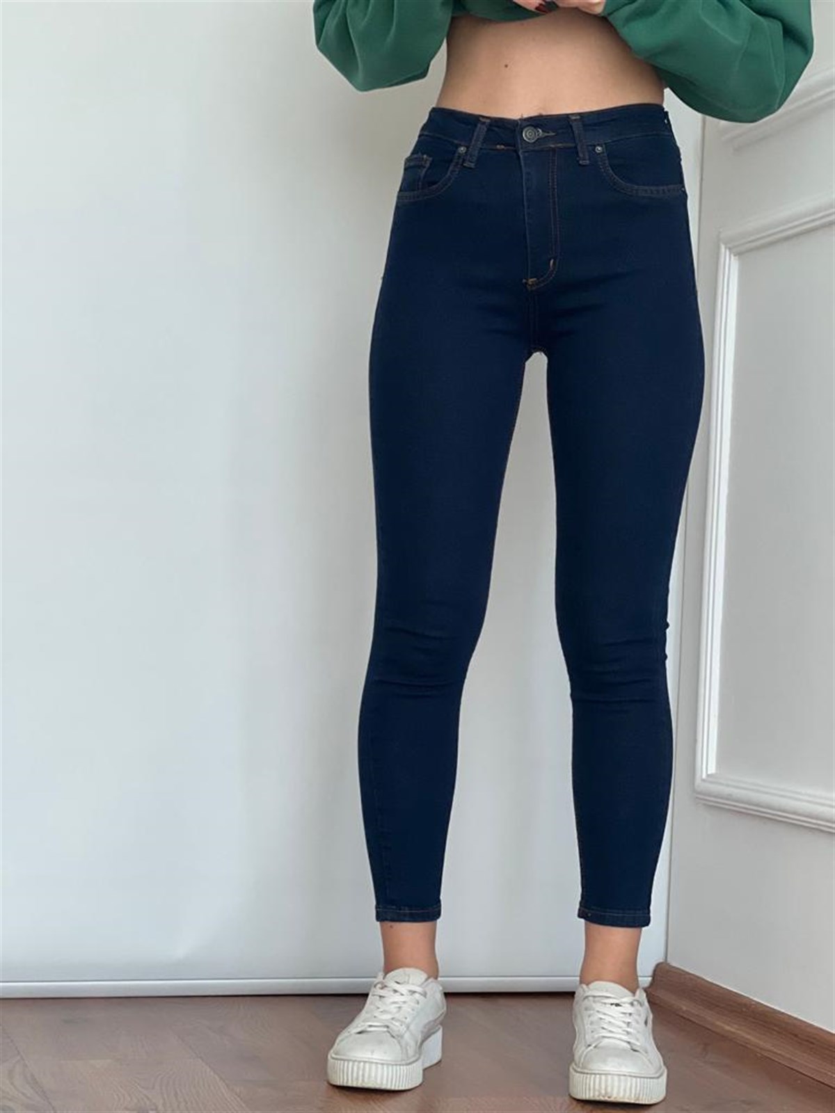Dar Paça Pantolon 2158 Lacivert