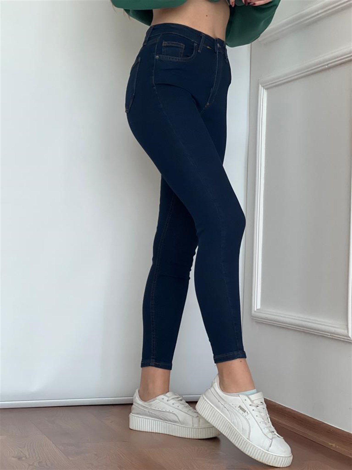 Dar Paça Pantolon 2158 Lacivert