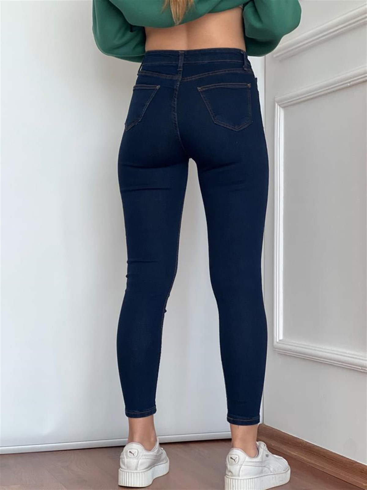 Dar Paça Pantolon 2158 Lacivert