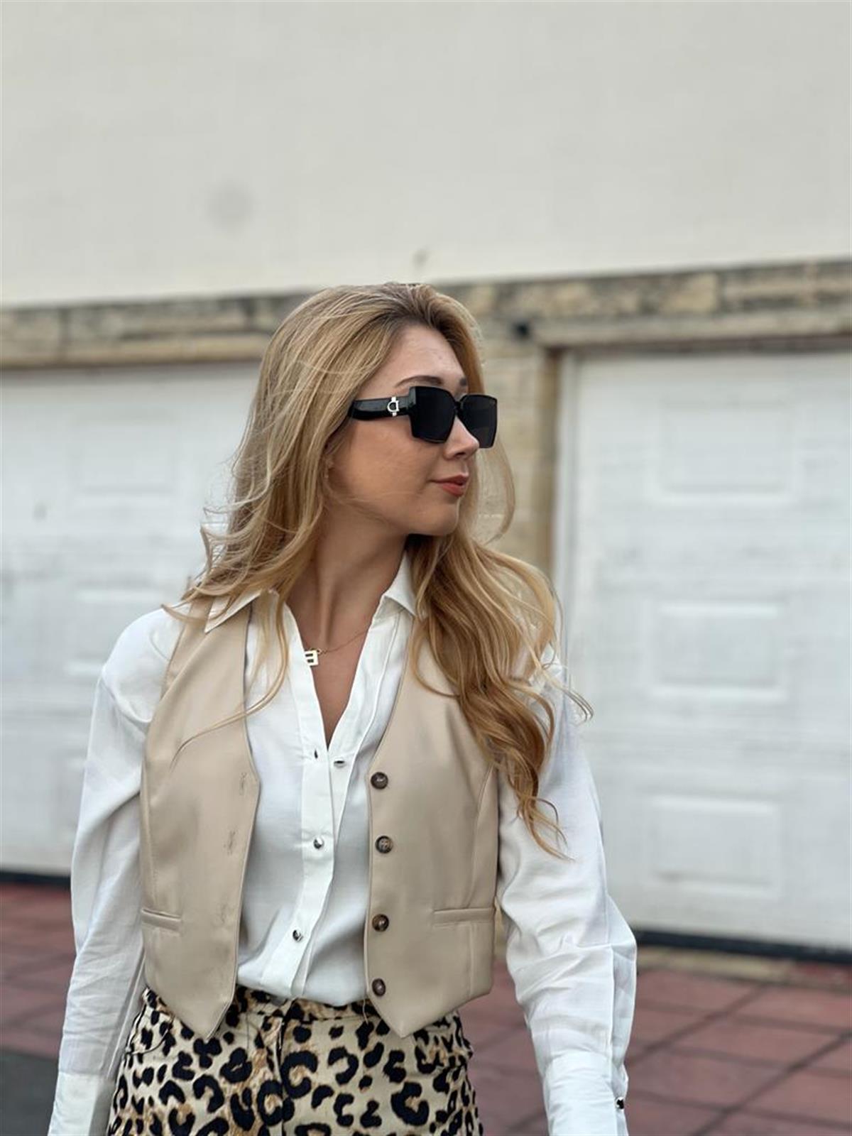 Deri Yelek 28100 Taş