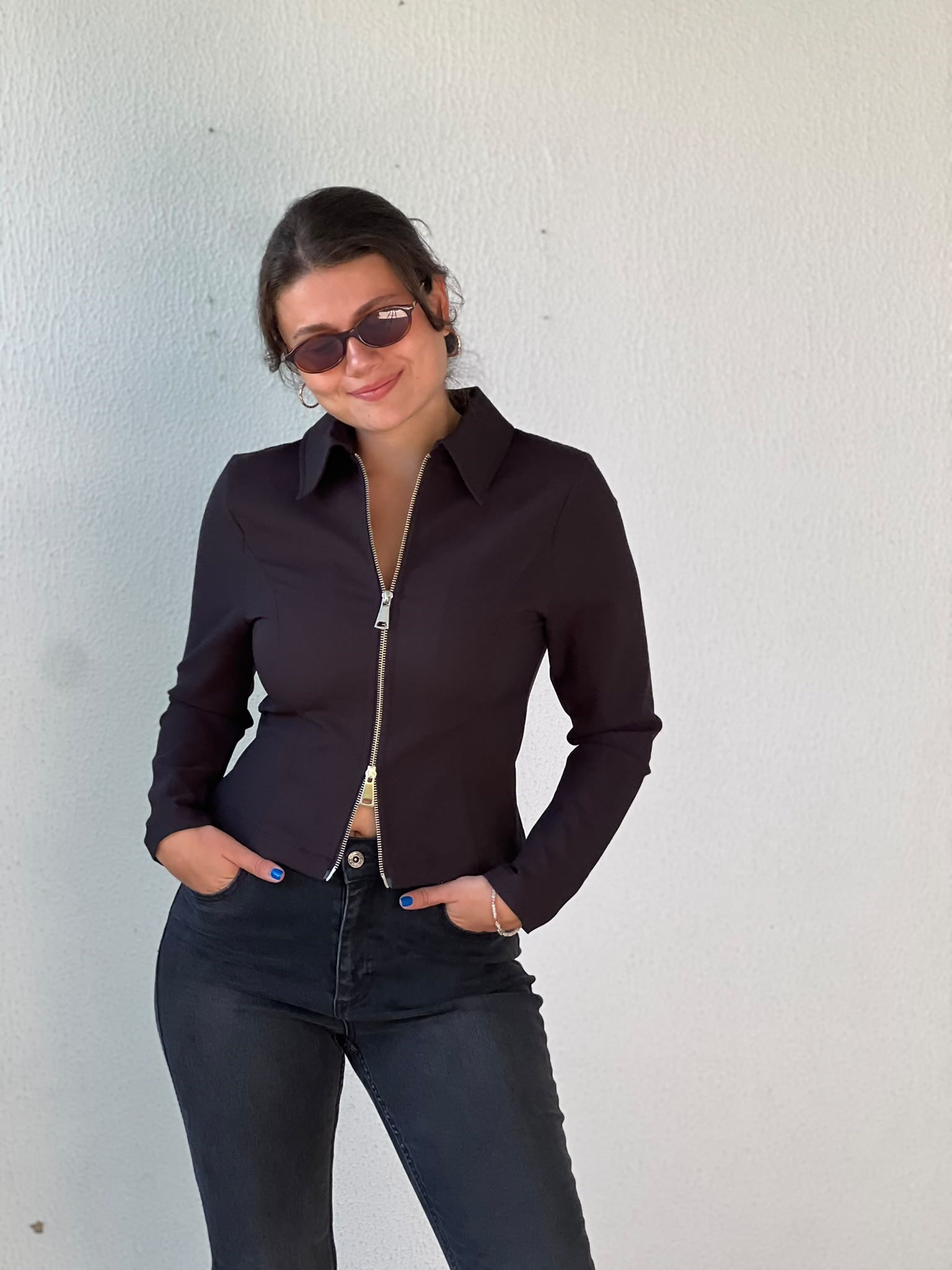 Fermuarlı Ceket 2517041 Siyah