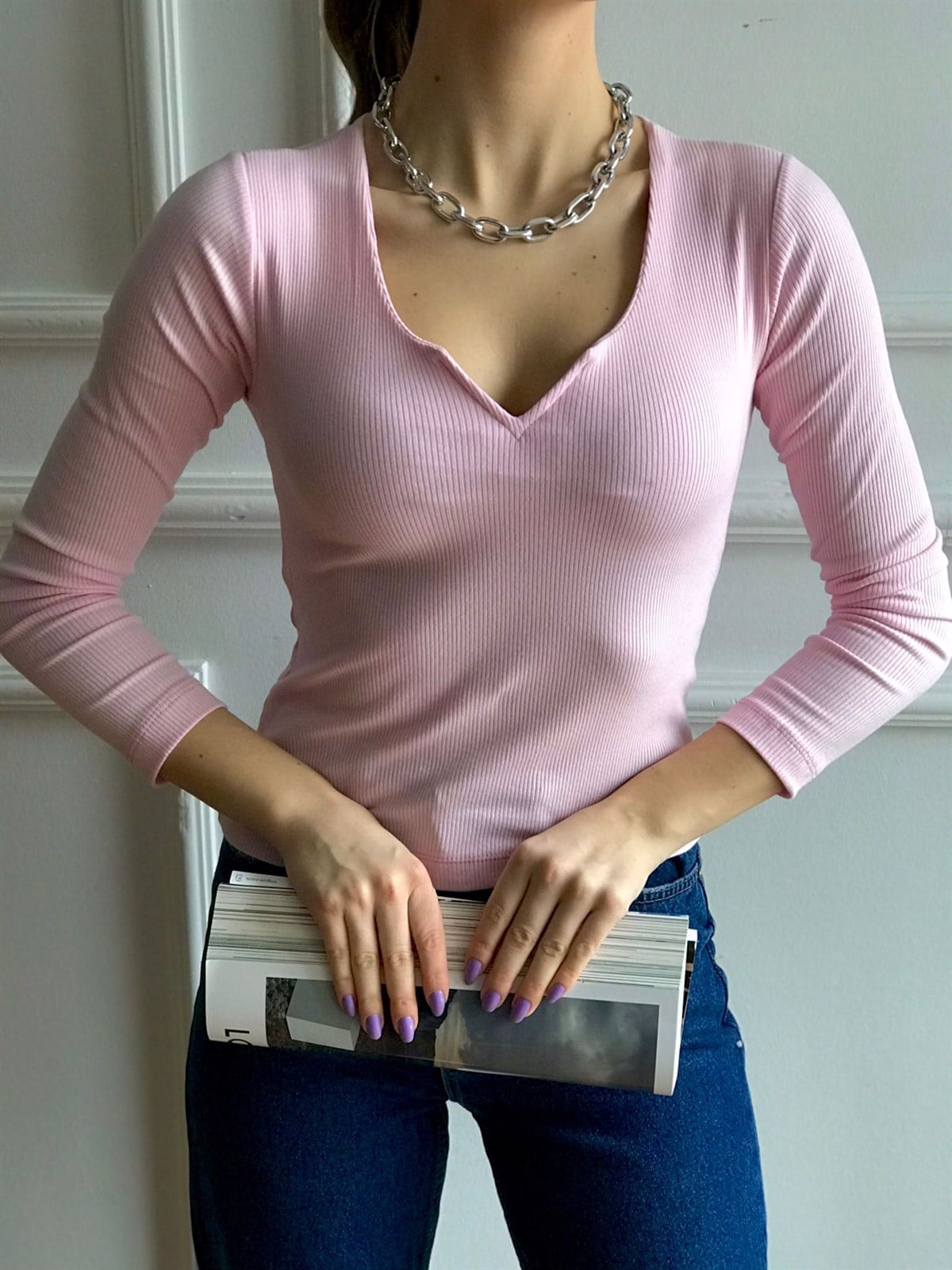 Fitilli Bluz 7826 Pudra