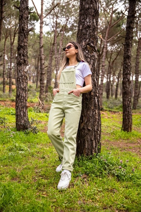 Gabardin Salopet 3755 Açık Yeşil