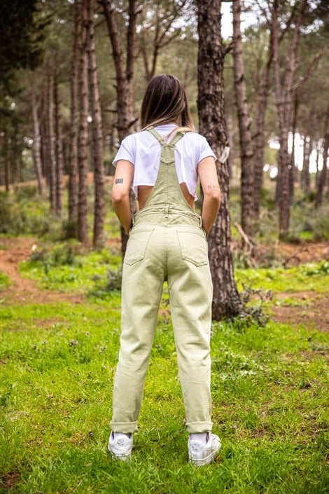 Gabardin Salopet 3755 Açık Yeşil
