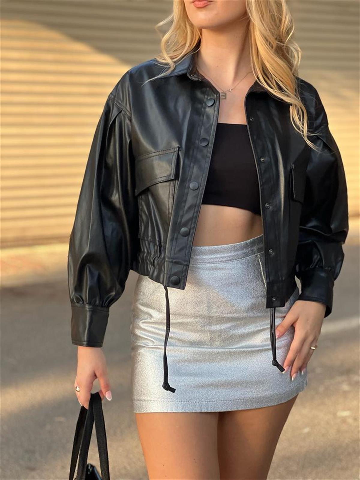 Gümüş Mini Etek 50100 Gümüş