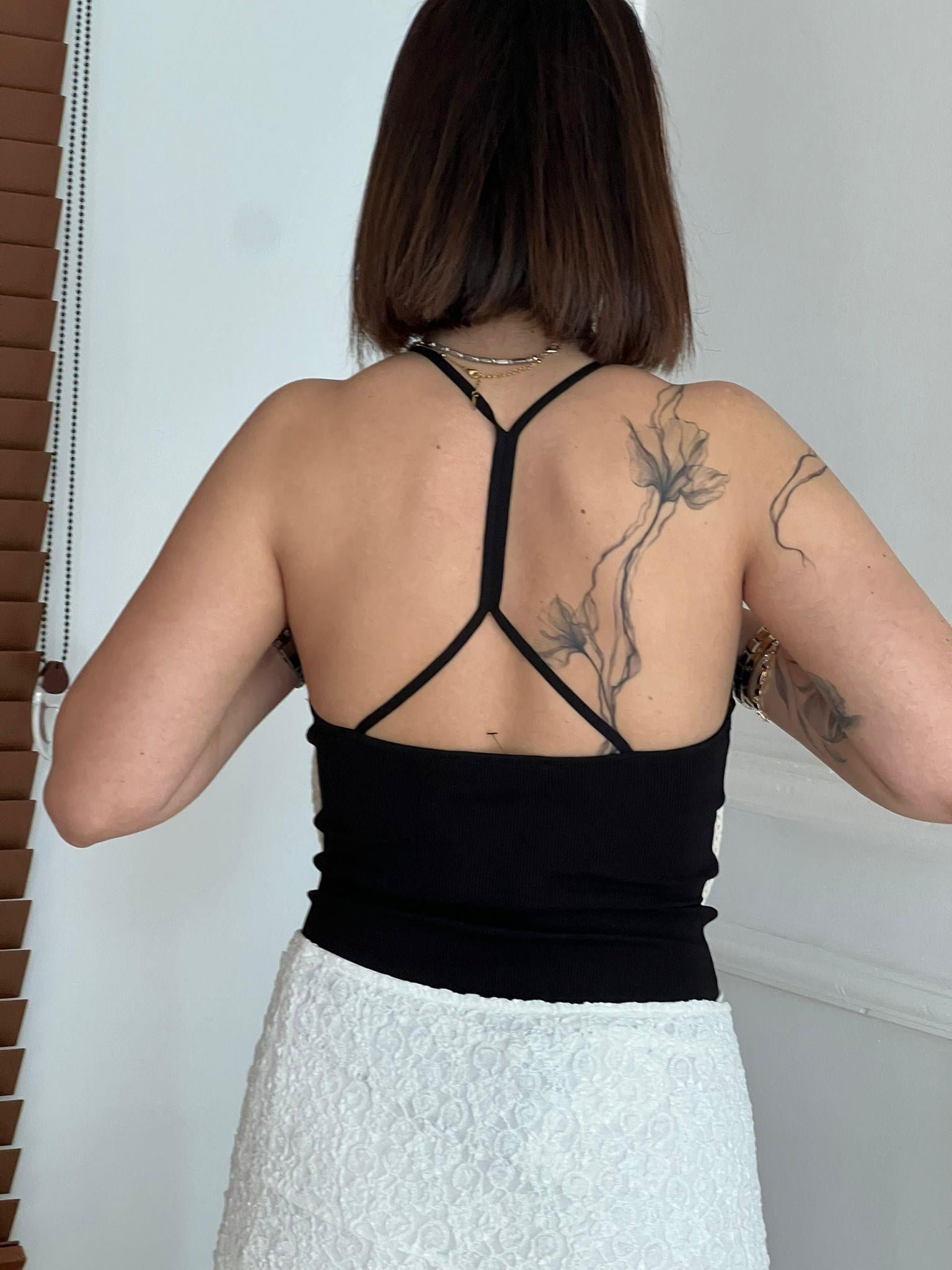 İp Askılı Atlet 21217 Siyah