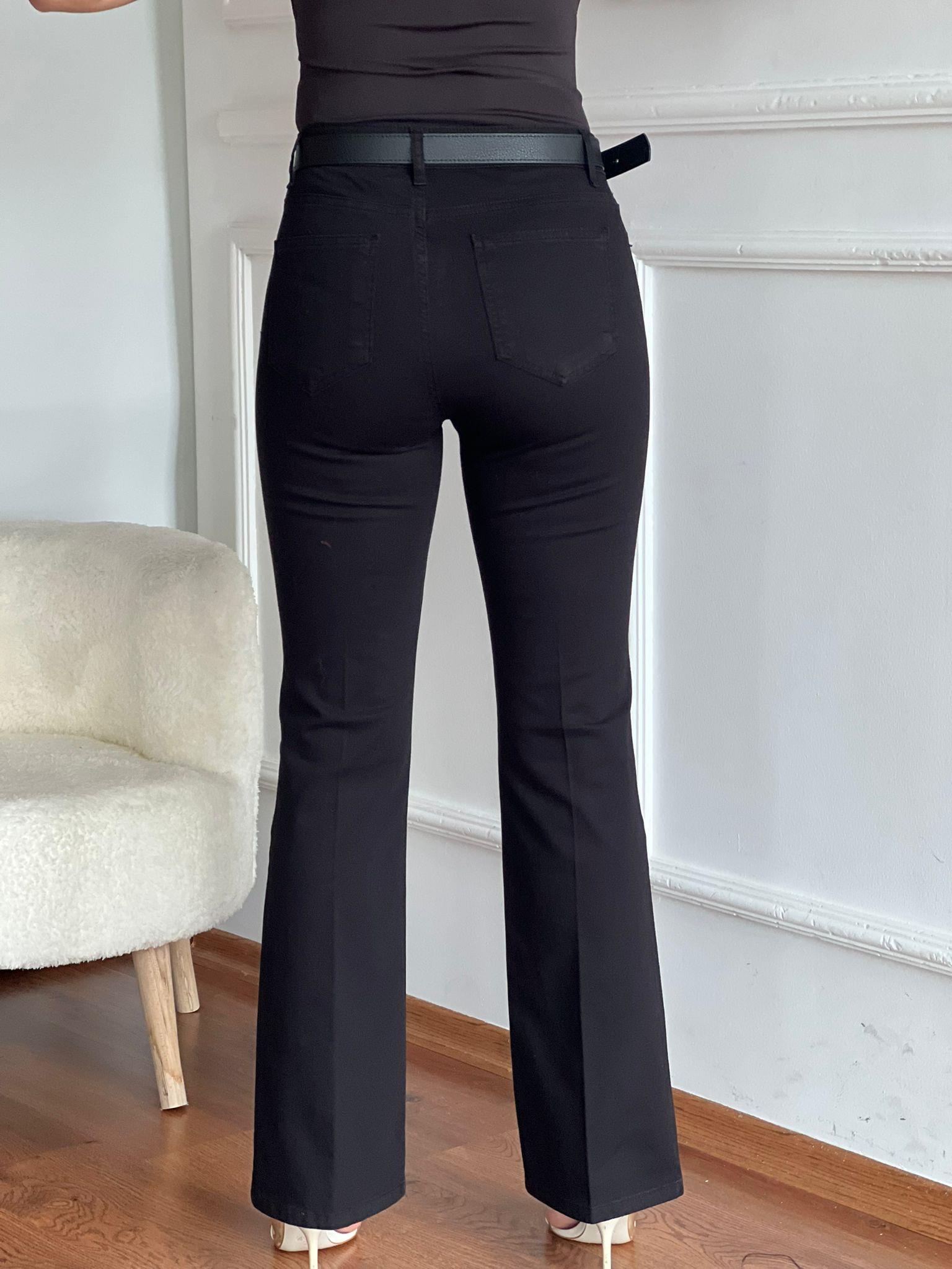 İspanyol Paça Pantolon 5353 Siyah