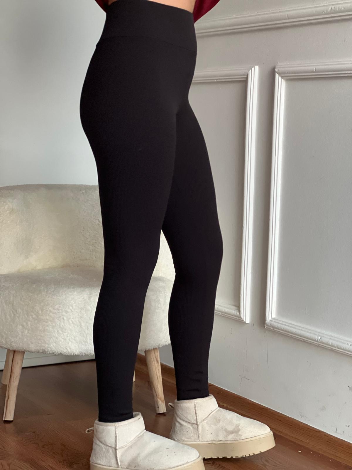 Kalın Kemer Tayt 1413 Siyah