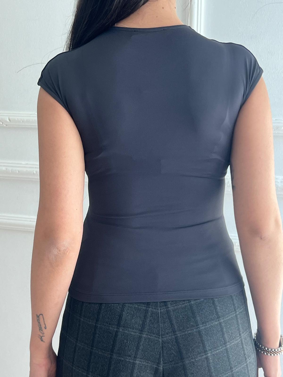 Kısa Kol Tshirt 30856 Antrasit