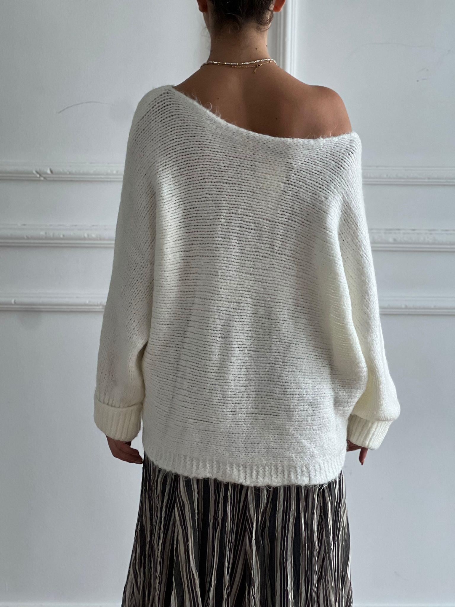 Kolları Katlamalı Kazak 4338 Ekru