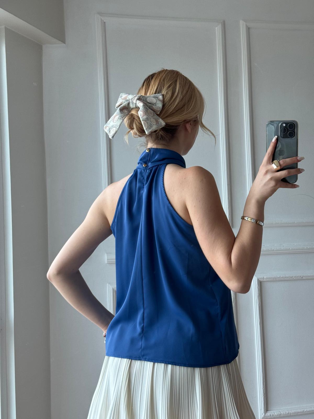 Kolsuz Bluz 3048 İndigo