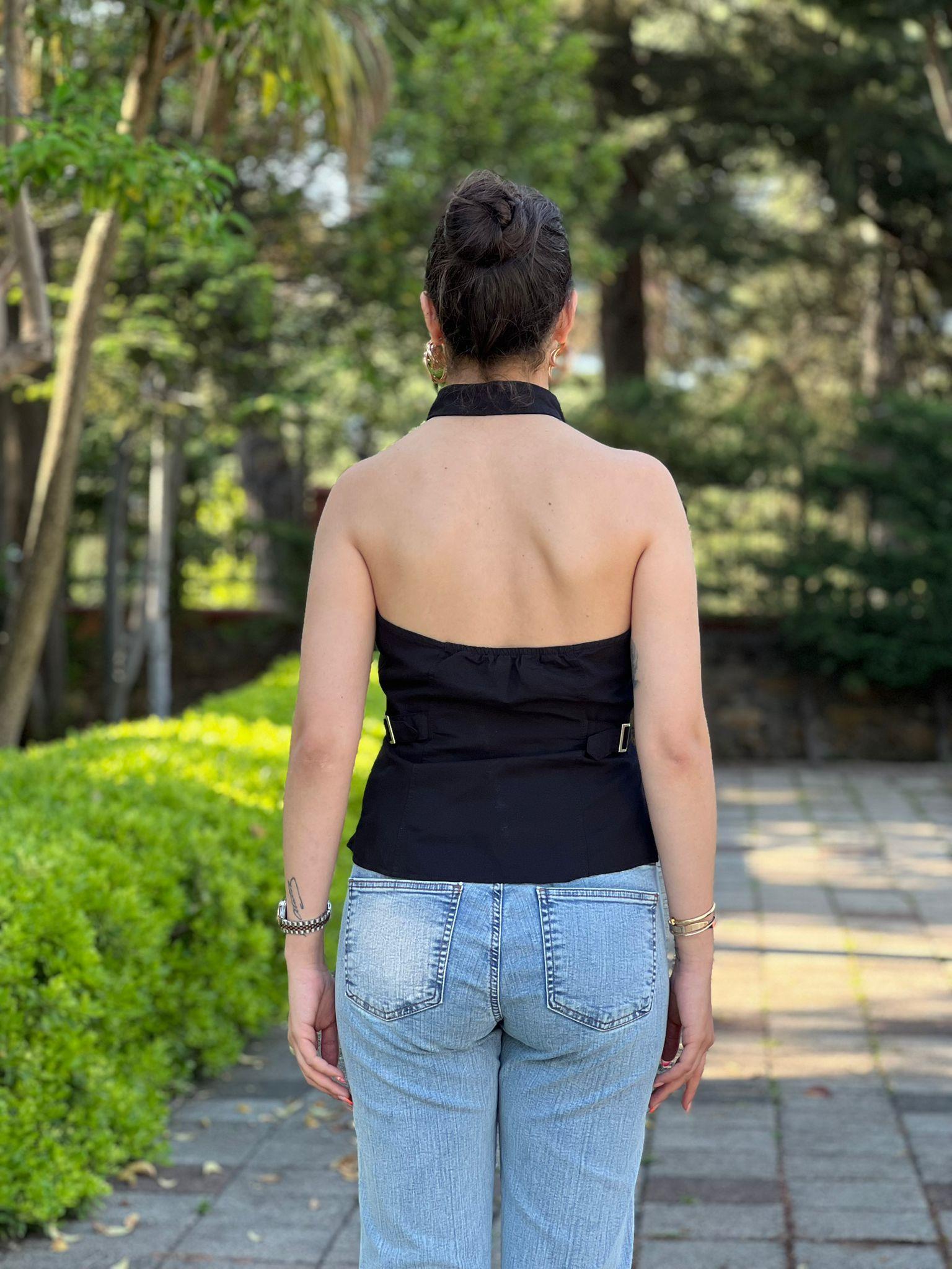 Kolsuz Kemerli Gömlek 2416458 Siyah