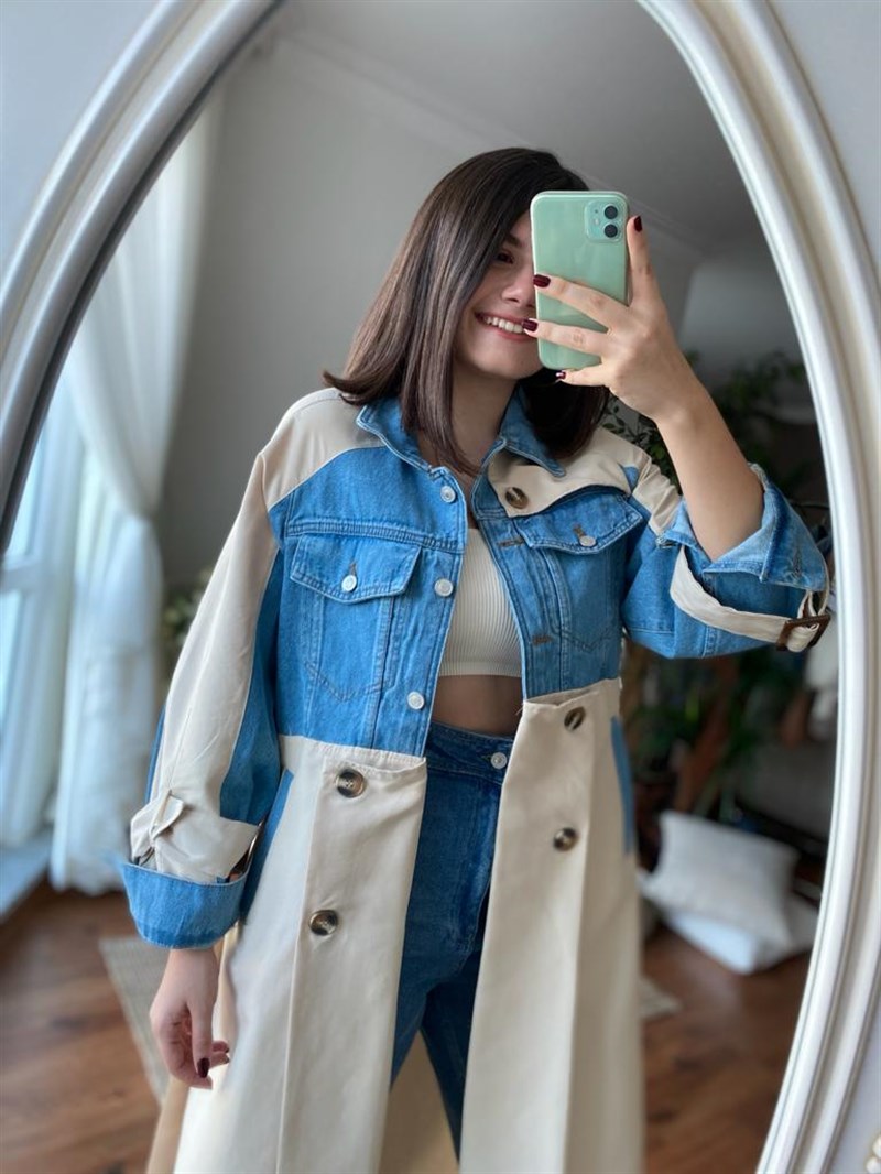 Kot Garnili Trenç 6099 Mavi