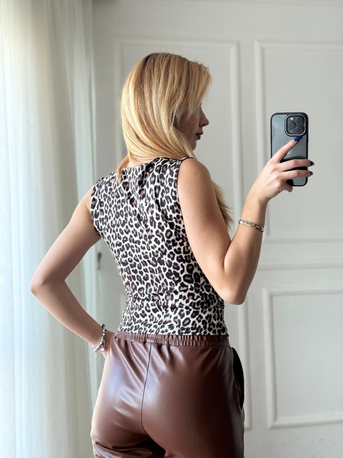 Leopar Desen Atlet 16340 Bej