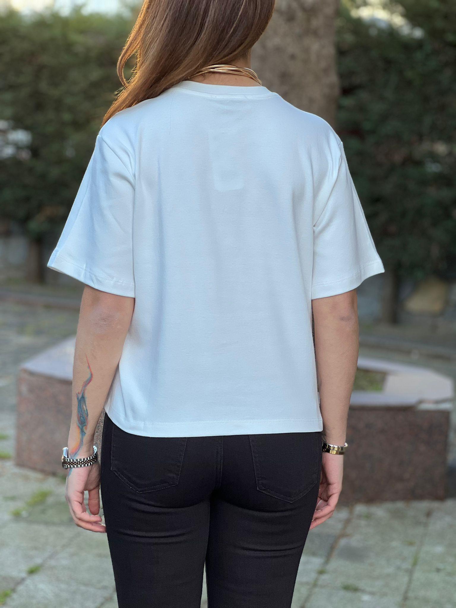 Matcha Nakışlı Tshirt 2618140 Beyaz