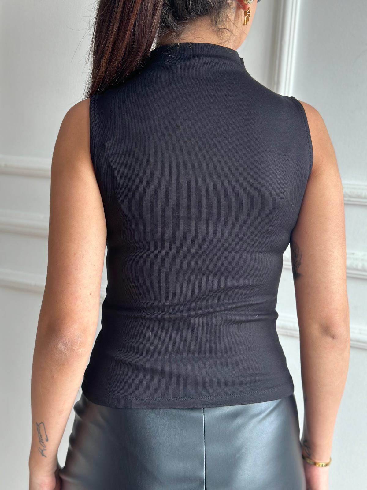 Modal Top Bluz 31399 Siyah