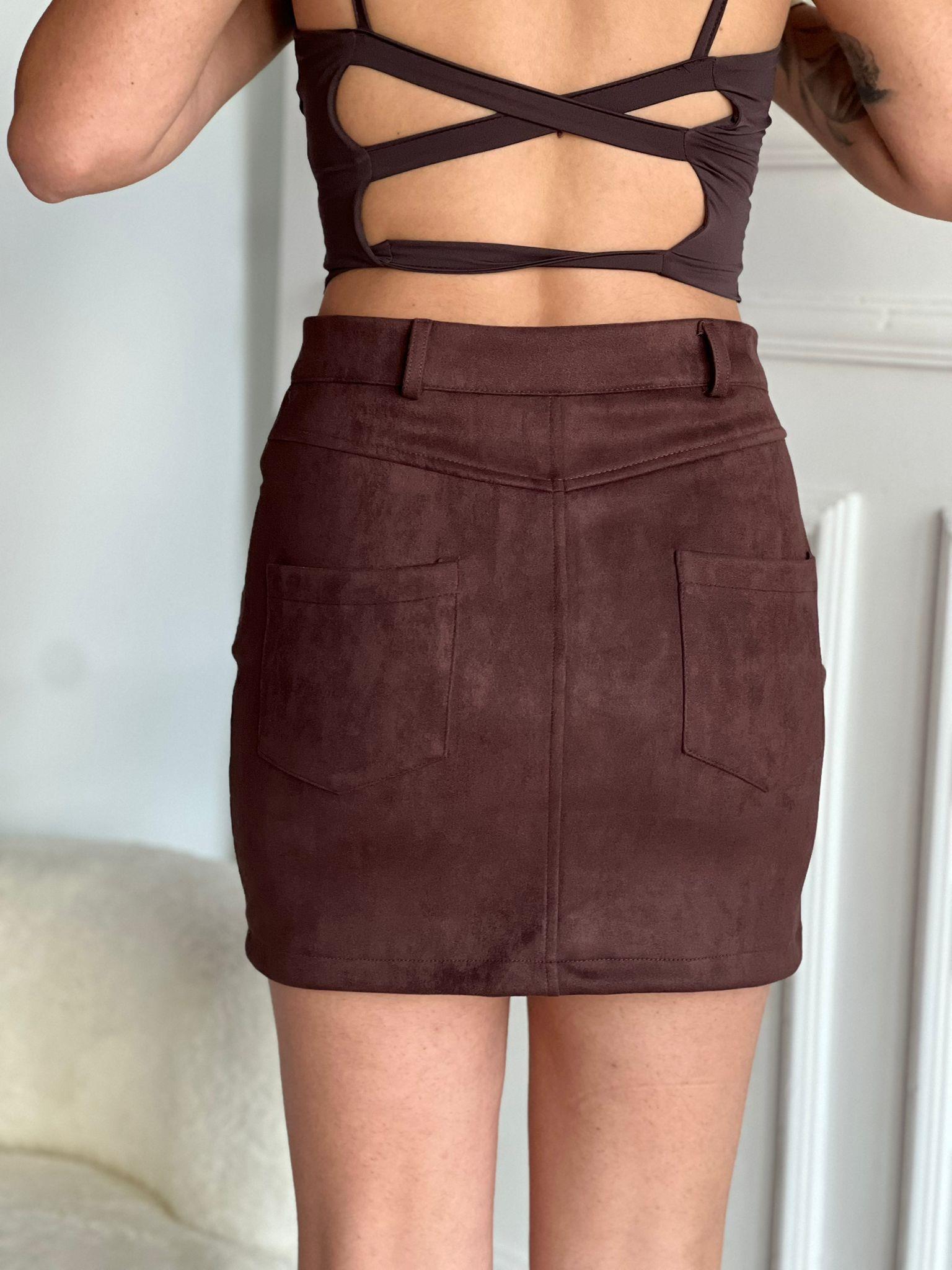 Nubuk Etek 254087 Kahverengi