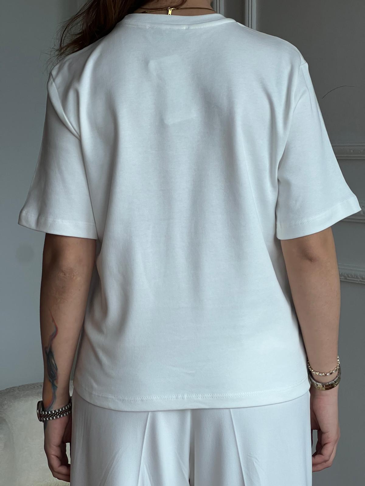 Paris Love Baskılı Tshirt 2618135 Beyaz