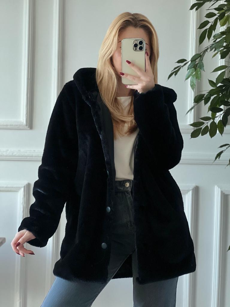 Peluş Kaban 23324 Siyah